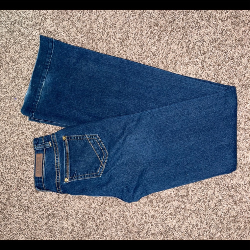 Denim bell bottoms